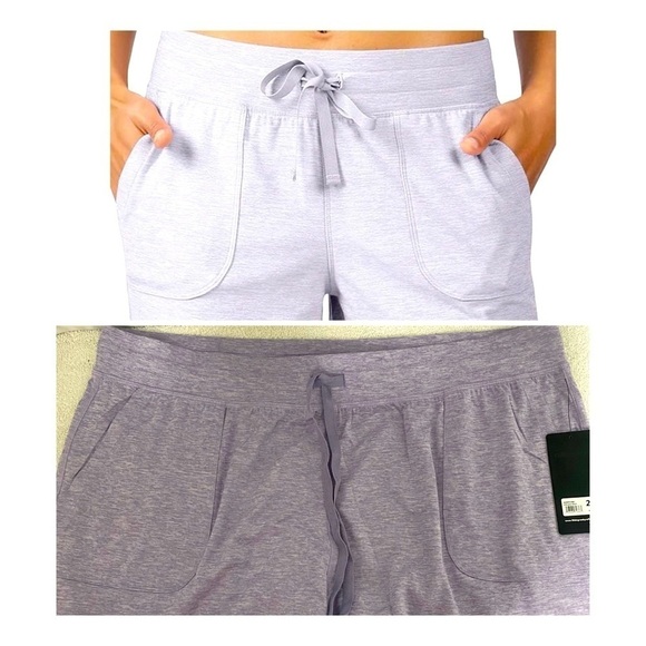 90 Degree By Reflex Lightweight Lounge Shorts - Casual  Lavender Plus 2X NWT - Picture 1 of 10